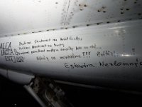 Eskadra Nezlomných  Pár mouder na trupu vládního speciálu.